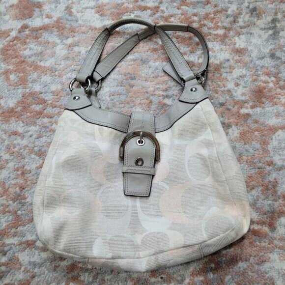 Coach‎ Soho Optic Lynn Multicolor Shoulder Bag Hobo - Picture 1 of 11